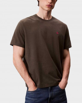 CALVIN KLEIN JEANS MONOGRAM 20S ΑΝΔΡΙΚΗ ΚΟΝΤΟΜΑΝΙΚΗ ΜΠΛΟΥΖΑ - LV04RC275G - ΛΑΔΙ