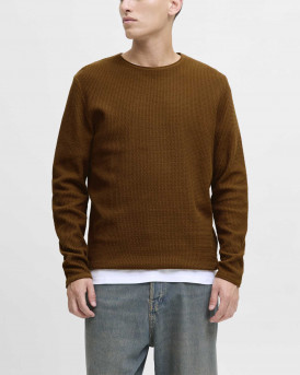 JACK & JONES COOPER ΑΝΔΡΙΚΗ ΠΛΕΚΤΗ ΜΠΛΟΥΖΑ - 12258407 - ΚΑΦΕ