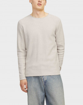 JACK & JONES COOPER ΑΝΔΡΙΚΗ ΠΛΕΚΤΗ ΜΠΛΟΥΖΑ - 12258407 - ΕΚΡΟΥ