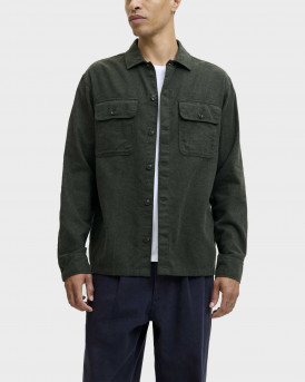 JACK & JONES CHARGE ΑΝΔΡΙΚΟ ΠΟΥΚΑΜΙΣΟ OVERSHIRT - 12278969 - ΧΑΚΙ