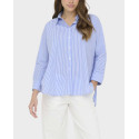 ONLY GRACE WOMEN'S LOOSE FIT SHIRT - 15371427 - LIGHT BLUE