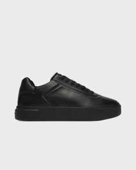 CALVIN KLEIN BASKET CUPS OXF LUP ΑΝΔΡΙΚΑ ΔΕΡΜΑΤΙΝΑ SNEAKERS - YM0YM01452 - ΜΑΥΡΟ