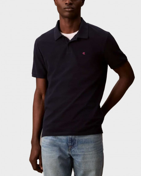 CALVIN KLEIN JEANS ΑΝΔΡΙΚΗ ΚΟΝΤΟΜΑΝΙΚΗ ΠΟΛΟ ΜΠΛΟΥΖΑ - LV040EM269