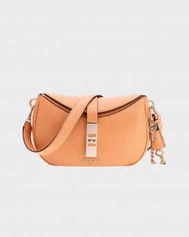 GUESS BROOKE CHARM WOMEN'S SHOULDER BAG - HWBG989718  - ORANGE