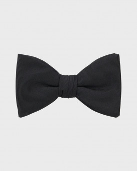 HUGO BASHINAH ΑΝΔΡΙΚΟ ΜΕΤΑΞΩΤΟ ΠΑΠΙΓΙΟΝ -50520667  - ΜΑΥΡΟ