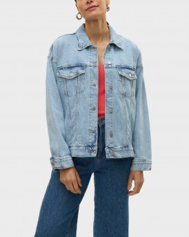 VERO MODA TESSA ΓΥΝΑΙΚΕΙΟ ΤΖΙΝ ΤΖΑΚΕΤ - 10329868 - ΜΠΛΕ