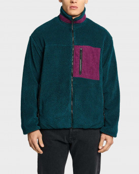 BLACKTOP FOUNDATION ΑΝΔΡΙΚΟ ΜΠΟΥΦΑΝ OVERSIZED - TEDDY - ΠΕΤΡΟΛ