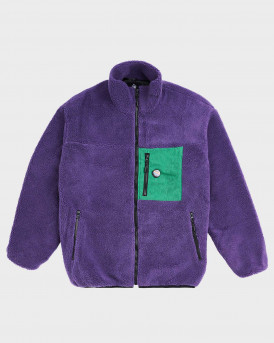 BLACKTOP FOUNDATION ΑΝΔΡΙΚΟ ΜΠΟΥΦΑΝ OVERSIZED - TEDDY - ΜΩΒ