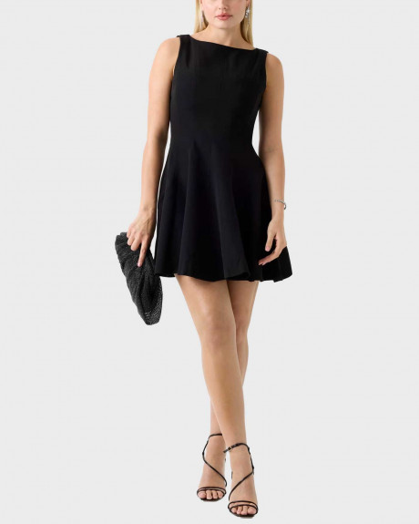 GUESS DAFNE WOMEN'S MINI FLARE DRESS - W6RK57WJ792 