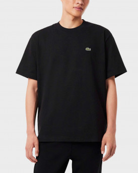 LACOSTE MEN'S RELAXED FIT T-SHIRT - ΤΗ0876 - BLACK