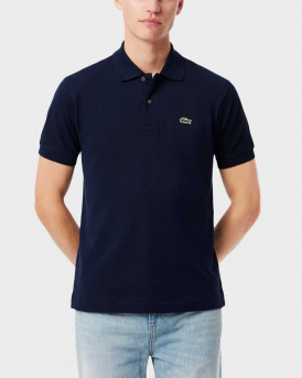 LACOSTE ΑΝΔΡΙΚΗ ΚΟΝΤΟΜΑΝΙΚΗ ΠΟΛΟ ΜΠΛΟΥΖΑ - L.12.12 - ΜΠΛΕ