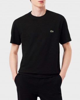 LACOSTE ΑΝΔΡΙΚΗ ΚΟΝΤΟΜΑΝΙΚΗ ΜΠΛΟΥΖΑ ΠΙΚΕ - ΤΗ0629 - ΜΑΥΡΟ