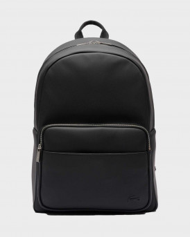 LACOSTE ΑΝΔΡΙΚΟ ΣΑΚΙΔΙΟ ΠΛΑΤΗΣ - ΝΗ4430ΗC - ΜΑΥΡΟ