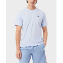 LACOSTE ULTRA DRY COTTON ΑΝΔΡΙΚΗ ΚΟΝΤΟΜΑΝΙΚΗ ΜΠΛΟΥΖΑ - ΤΗ7618 - ΜΑΥΡΟ