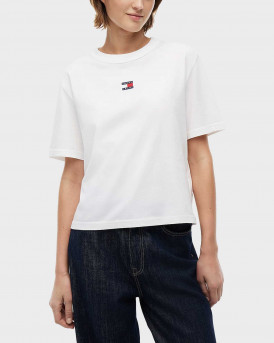 TOMMY JEANS ΓΥΝΑΙΚΕΙΑ ΚΟΝΤΟΜΑΝΙΚΗ ΜΠΛΟΥΖΑ - DW0DW22202 - ΕΚΡΟΥ