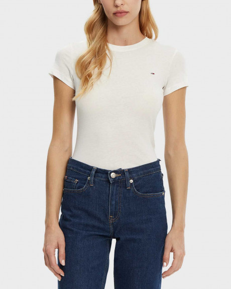 TOMMY JEANS ΓΥΝΑΙΚΕΙΑ ΚΟΝΤΟΜΑΝΙΚΗ ΜΠΛΟΥΖΑ - DW0DW20459