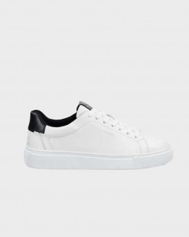GANT MC JULIEN MEN'S LEATHER SNEAKERS - 31631021 - WHITE