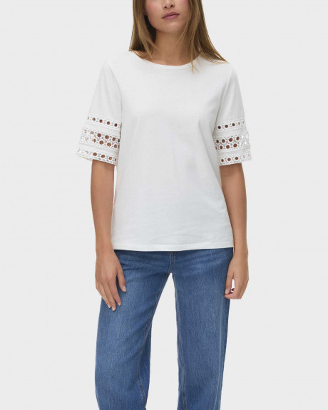 VERO MODA IVACY WOMEN'S T-SHIRT - 10340787
