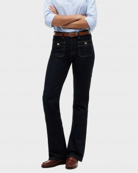 TOMMY HILFIGER ΓΥΝΑΙΚΕΙΟ ΤΖΙΝ ΠΑΝΤΕΛΟΝΙ BOOTCUT - WW0WW50778 - ΜΠΛΕ