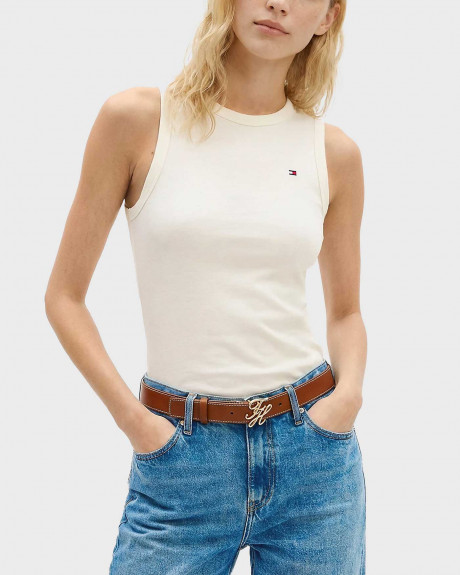 TOMMY HILFIGER ΓΥΝΑΙΚΕΙΟ ΑΜΑΝΙΚΟ ΤΟΠ - WW0WW47806