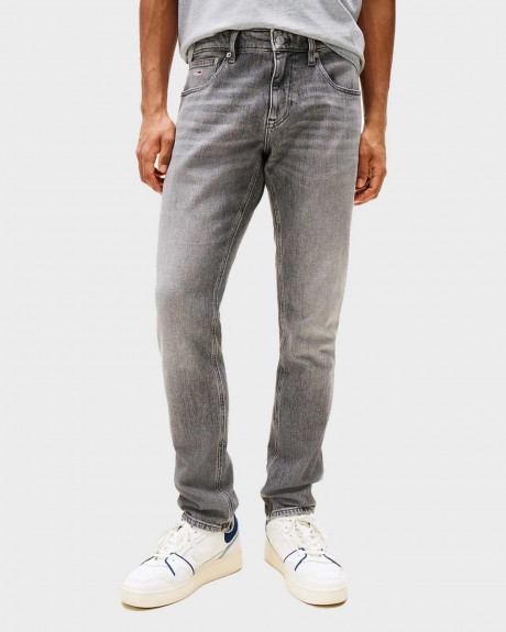 TOMMY JEANS SCANTON ΑΝΔΡΙΚΟ ΤΖΙΝ ΠΑΝΤΕΛΟΝΙ ΣΤΕΝΗ ΓΡΑΜΜΗ - DM0DM21379