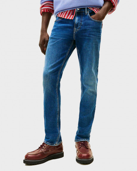 TOMMY JEANS SCANTON ΑΝΔΡΙΚΟ ΤΖΙΝ ΠΑΝΤΕΛΟΝΙ ΣΤΕΝΗ ΓΡΑΜΜΗ - DM0DM22586