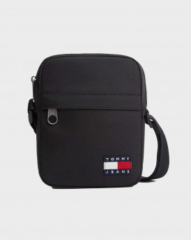 TOMMY JEANS ΑΝΔΡΙΚΟ ΤΣΑΝΤΑΚΙ REPORTER - AM0AM13710 - ΜΑΥΡΟ