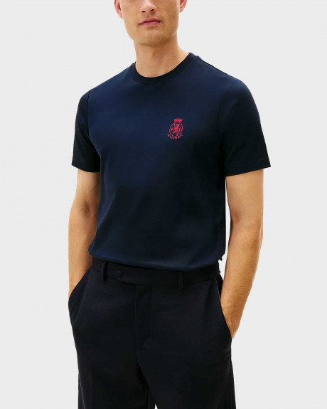 TOMMY HILFIGER TH CREST ΑΝΔΡΙΚΗ ΚΟΝΤΟΜΑΝΙΚΗ ΜΠΛΟΥΖΑ - MW0MW42854