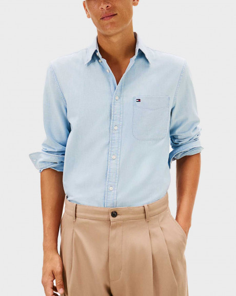 TOMMY HILFIGER ΑΝΔΡΙΚΟ ΤΖΙΝ ΠΟΥΚΑΜΙΣΟ - MW0MW39431