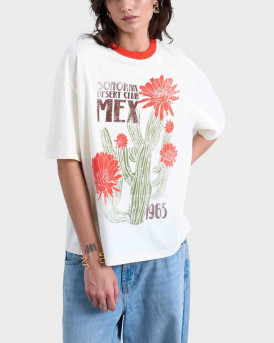 TOPSHOP EMILY WOMEN'S OVERSIZED T-SHIRT - 31000819 - ECRU
