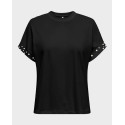 ONLY OLIVIA WOMEN'S T-SHIRT - 15346733 - BLACK