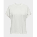 ONLY OLIVIA WOMEN'S T-SHIRT - 15346733 - BLACK