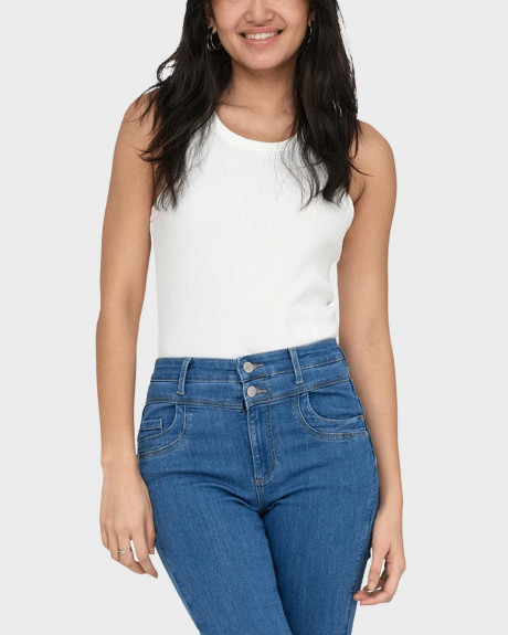 ONLY VAL WOMEN'S RIB TANK TOP - 15371705 