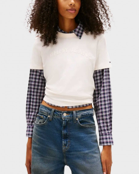 TOMMY JEANS WOMEN'S T-SHIRT - DW0DW22458