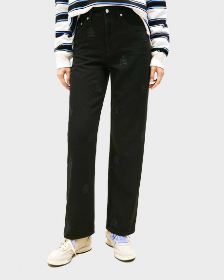 TOMMY JEANS LAYLA WOMEN'S STRAIGHT FIT JEANS - DW0DW22731