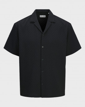JACK & JONES RESORT MEN'S SHIRT - 12289409 - BLACK
