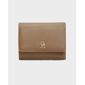 TOMMY HILFIGER ICON ΓΥΝΑΙΚΕΙΟ ΤΡΙΠΤΥΧΟ ΠΟΡΤΟΦΟΛΙ - AW0ΑW18129 - ΚΑΦΕ