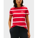 TOMMY HILFIGER WOMEN'S T-SHIRT - WW0WW47809 - ECRU