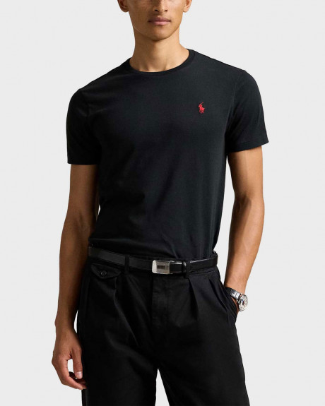 POLO RALPH LAUREN ΑΝΔΡΙΚΗ ΚΟΝΤΟΜΑΝΙΚΗ ΜΠΛΟΥΖΑ ΣΤΕΝΗ ΓΡΑΜΜΗ - 710680785001