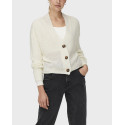 ONLY WOMEN'S KNIT CARDIGAN - 15211521 - WHITE