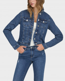 ONLY WOMEN'S DENIM JACKET - 15243147 - BLUE