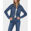 ONLY WOMEN'S DENIM JACKET - 15243147 - BLUE