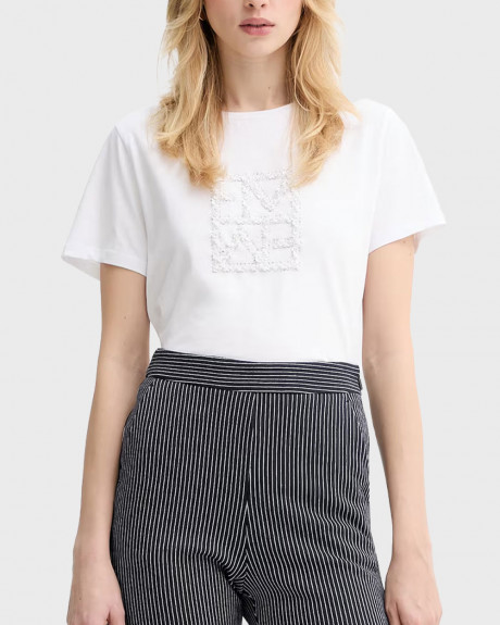 EMME BY MARELLA ΓΥΝΑΙΚΕΙΑ ΒΑΜΒΑΚΕΡΗ ΚΟΝΤΟΜΑΝΙΚΗ ΜΠΛΟΥΖΑ - 26159710312