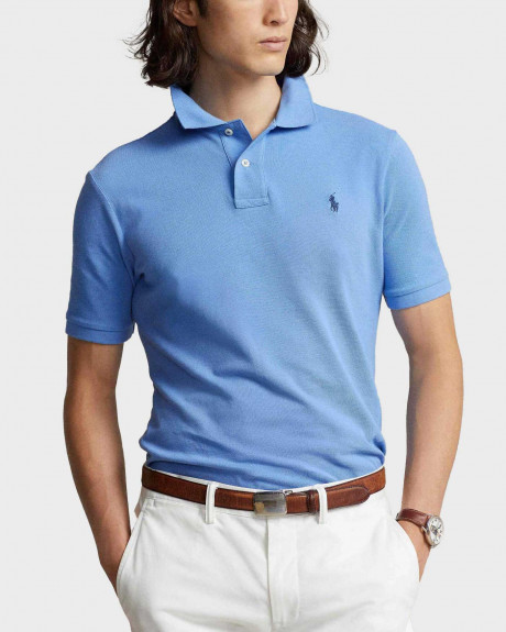 POLO RALPH LAUREN ΑΝΔΡΙΚΗ ΚΟΝΤΟΜΑΝΙΚΗ ΠΟΛΟ ΜΠΛΟΥΖΑ - 710795080015