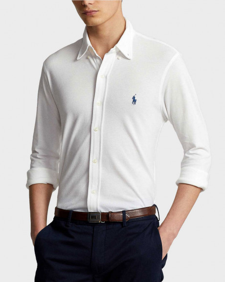 POLO RALPH LAUREN MEN'S FEATHERWEIGHT MESH SHIRT - 710654408003