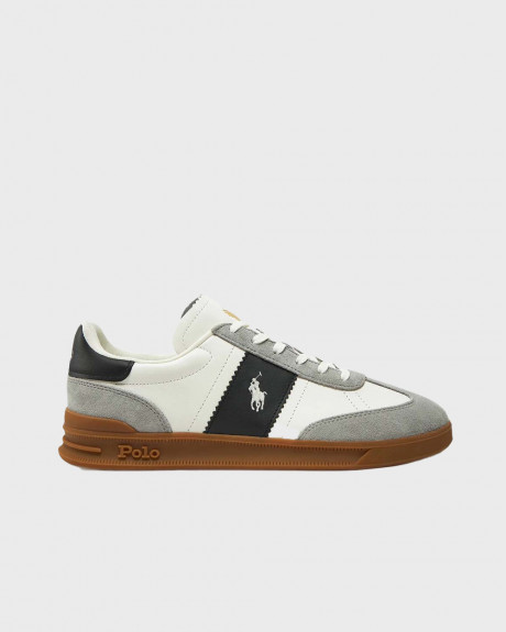 POLO RALPH LAUREN ΑΝΔΡΙΚΑ ΔΕΡΜΑΤΙΝΑ SNEAKERS - 809956119002