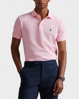 POLO RALPH LAUREN MEN'S POLO SHIRT - 710941439502 - PINK
