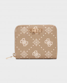 GUESS CARRIE ΓΥΝΑΙΚΕΙΟ ΠΟΡΤΟΦΟΛΙ - SWGP9898137  - ΜΠΕΖ