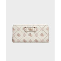 GUESS CARRIE ΓΥΝΑΙΚΕΙΟ ΠΟΡΤΟΦΟΛΙ - SWGP9898146  - ΕΚΡΟΥ
