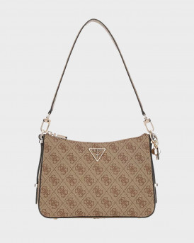 GUESS ERICA ΓΥΝΑΙΚΕΙΑ ΜΙΝΙ ΤΣΑΝΤΑ ΩΜΟΥ - HWESG951018  - ΜΠΕΖ